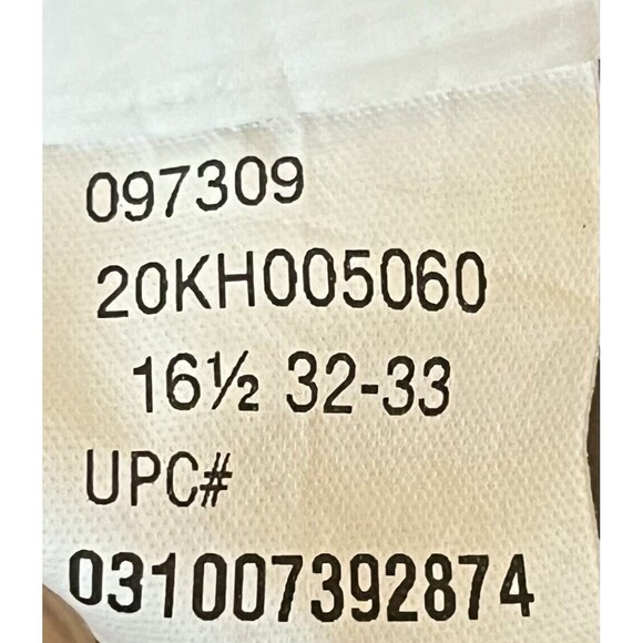 Van Heusen Fitted Men’s L Light Gray Long Sleeve Button Down Dress Shirt Used - Picture 7 of 10